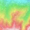 Samoens 1600 topographic map, elevation, terrain