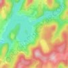 Naujac topographic map, elevation, terrain
