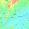 Lamut topographic map, elevation, terrain