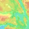 Shanty Bay topographic map, elevation, terrain