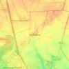 Terezyne topographic map, elevation, terrain