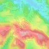 Puy du Fraud topographic map, elevation, terrain
