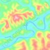 Lawson Mill topographic map, elevation, terrain