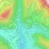 Lissa topographic map, elevation, terrain