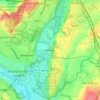 Wilden topographic map, elevation, terrain