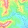 Mungayang topographic map, elevation, terrain