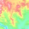 Kabonero topographic map, elevation, terrain