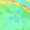 La Pallue topographic map, elevation, terrain