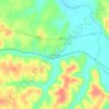 Horse Branch topographic map, elevation, terrain