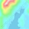 Chichagof topographic map, elevation, terrain