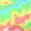 Tuzancoac topographic map, elevation, terrain