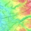 Cold Ash Hill topographic map, elevation, terrain