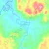 Tres Hermanas topographic map, elevation, terrain