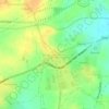 Sunguvarchatram topographic map, elevation, terrain