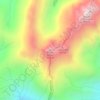 Mount Ellinor topographic map, elevation, terrain
