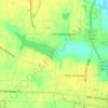 Lake Lure Dam topographic map, elevation, terrain