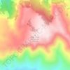 Kelly Creek Mountain topographic map, elevation, terrain