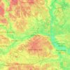 Noginsk topographic map, elevation, terrain