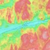 Partille topographic map, elevation, terrain