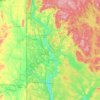 Lower Presque Isle Island topographic map, elevation, terrain