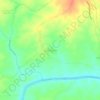 Malmanda topographic map, elevation, terrain