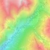 Rochemolles topographic map, elevation, terrain