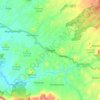 Dampit topographic map, elevation, terrain