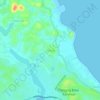 Tebing topographic map, elevation, terrain