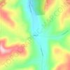 Ridgebury topographic map, elevation, terrain