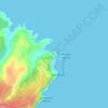 Rumeli Lighthouse topographic map, elevation, terrain