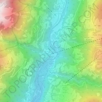 Saltaus - Saltusio topographic map, elevation, terrain