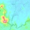 Kampung Entubuh topographic map, elevation, terrain