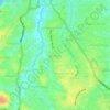 Jelutung topographic map, elevation, terrain