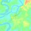 Kawagit topographic map, elevation, terrain