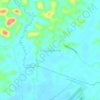 Sungai Bawang topographic map, elevation, terrain