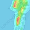 Cove Road topographic map, elevation, terrain