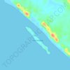 Senayang topographic map, elevation, terrain