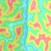 Gem topographic map, elevation, terrain