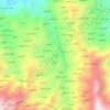 Al Ibnah topographic map, elevation, terrain