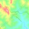 Kodagarahalli topographic map, elevation, terrain