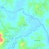 Uduse topographic map, elevation, terrain