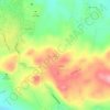 Negril/Mount Airy topographic map, elevation, terrain