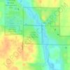 Cayler Prairie State Preserve topographic map, elevation, terrain
