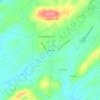 South Hills topographic map, elevation, terrain