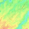Cicadas topographic map, elevation, terrain