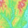 Thetford topographic map, elevation, terrain
