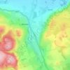 Coldmartin Croft topographic map, elevation, terrain