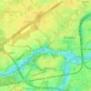 Hohenstiege topographic map, elevation, terrain