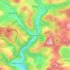 Gemünden topographic map, elevation, terrain