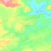 Shangpung topographic map, elevation, terrain